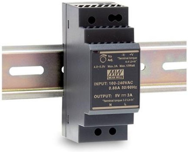 HDR- 30-24 MEAN WELL Блок питания 24VDC 30W на DIN-рейку